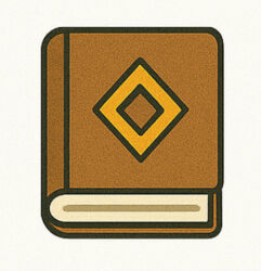 Абітурієнт Коричнева книга з геометричним символом