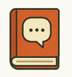 Комікси, манги Книга з діалоговою хмаркою