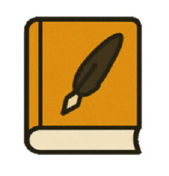 Жовта книга з пером Художня (проза, поезія)