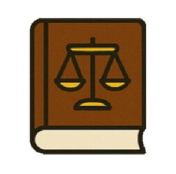 Коричнева книга з терезами Юридична література