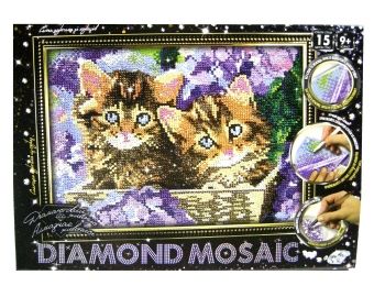 алмазний живопис Diamond mosaic DM-03-01 кошенята Ціна (цена) 313.17грн. | придбати  купити (купить) алмазний живопис Diamond mosaic DM-03-01 кошенята доставка по Украине, купить книгу, детские игрушки, компакт диски 0