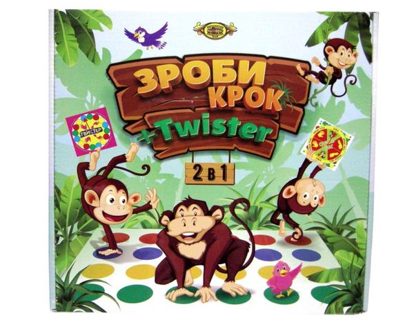 гра твістер + зроби крок (МКБ0146) купити Мастер Ціна (цена) 145.00грн. | придбати  купити (купить) гра твістер + зроби крок (МКБ0146) купити Мастер доставка по Украине, купить книгу, детские игрушки, компакт диски 1