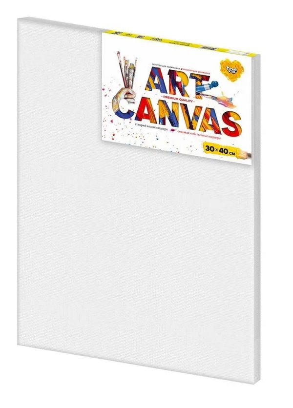 полотно для малювання art canvas розмір 30х40см Ціна (цена) 78.90грн. | придбати  купити (купить) полотно для малювання art canvas розмір 30х40см доставка по Украине, купить книгу, детские игрушки, компакт диски 0