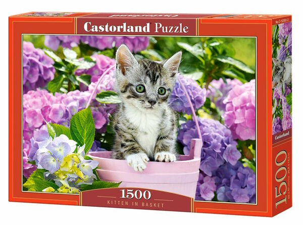 пазли castorland 1500 елементів kitten in basket 152001 Ціна (цена) 228.00грн. | придбати  купити (купить) пазли castorland 1500 елементів kitten in basket 152001 доставка по Украине, купить книгу, детские игрушки, компакт диски 0