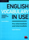 Pre-Intermediate Intermediate English Vocabulary in Use 4th Edition  with answers Ціна (цена) 766.92грн. | придбати  купити (купить) Pre-Intermediate Intermediate English Vocabulary in Use 4th Edition  with answers доставка по Украине, купить книгу, детские игрушки, компакт диски 0