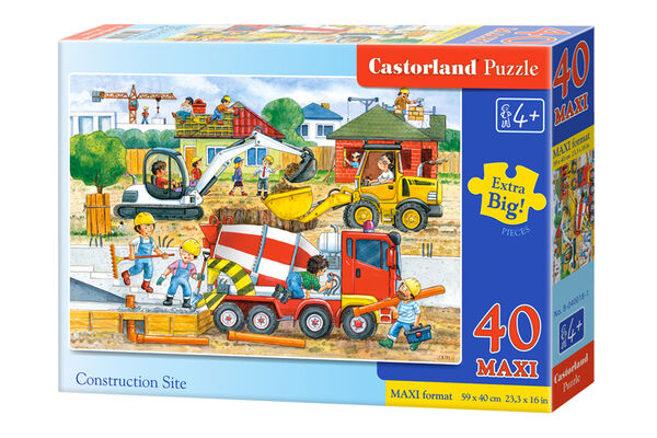 пазли castorland 40 елементів maxi будівельний майданчик 040018 Ціна (цена) 228.00грн. | придбати  купити (купить) пазли castorland 40 елементів maxi будівельний майданчик 040018 доставка по Украине, купить книгу, детские игрушки, компакт диски 0