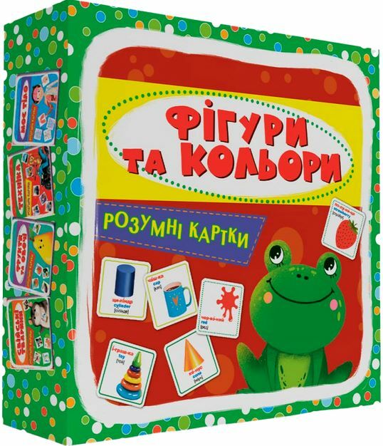 розумні картки фігури та кольори 30 карток Ціна (цена) 100.90грн. | придбати  купити (купить) розумні картки фігури та кольори 30 карток доставка по Украине, купить книгу, детские игрушки, компакт диски 0