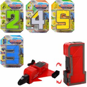 Трансформер робот + цифра 5 видів 168-105ABCDE Трансформер робот + цифра 5 видів 168-105ABCDE