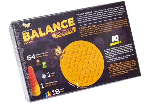 Гра Balance Monkey велика BalM-02 Ціна (цена) 168.50грн. | придбати  купити (купить) Гра Balance Monkey велика BalM-02 доставка по Украине, купить книгу, детские игрушки, компакт диски 1