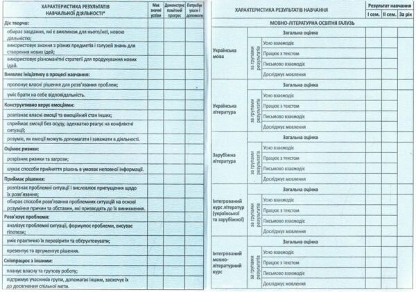 Свідоцтво досягнень учня 5-9кл (8ст) Абетка НУШ Ціна (цена) 5.00грн. | придбати  купити (купить) Свідоцтво досягнень учня 5-9кл (8ст) Абетка НУШ доставка по Украине, купить книгу, детские игрушки, компакт диски 1