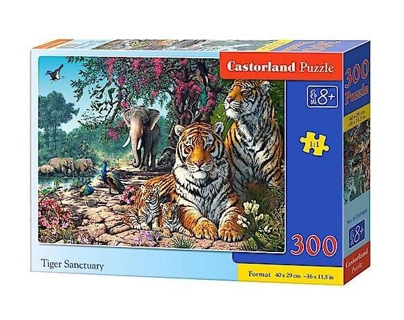 пазли castorland 300 елементів Tiger Sanctuary 030484 Ціна (цена) 160.40грн. | придбати  купити (купить) пазли castorland 300 елементів Tiger Sanctuary 030484 доставка по Украине, купить книгу, детские игрушки, компакт диски 0