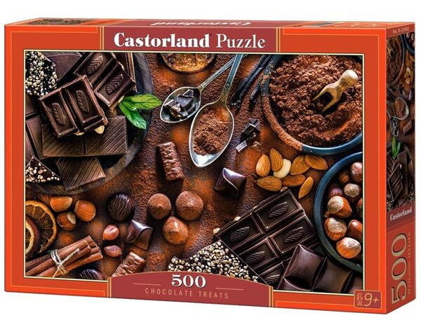 пазли castorland 500 елементів Chocolate Treats 53902 Ціна (цена) 160.40грн. | придбати  купити (купить) пазли castorland 500 елементів Chocolate Treats 53902 доставка по Украине, купить книгу, детские игрушки, компакт диски 0