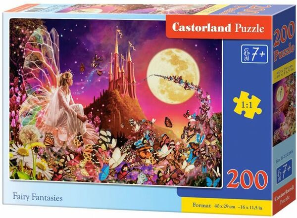 пазли castorland 200 елементів Fairy Fantasles 222285 Ціна (цена) 160.40грн. | придбати  купити (купить) пазли castorland 200 елементів Fairy Fantasles 222285 доставка по Украине, купить книгу, детские игрушки, компакт диски 0