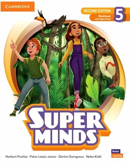 Super Minds 2nd Edition 5 Workbook with Digital Pack British English Ціна (цена) 328.02грн. | придбати  купити (купить) Super Minds 2nd Edition 5 Workbook with Digital Pack British English доставка по Украине, купить книгу, детские игрушки, компакт диски 0