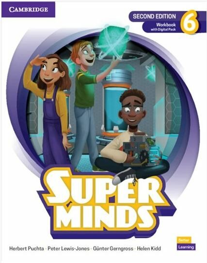 Super Minds 2nd Edition 6 Workbook with Digital Pack British English Ціна (цена) 328.02грн. | придбати  купити (купить) Super Minds 2nd Edition 6 Workbook with Digital Pack British English доставка по Украине, купить книгу, детские игрушки, компакт диски 0