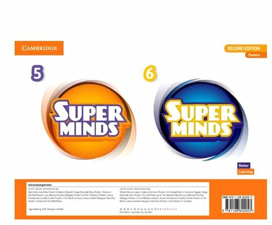 Super Minds 2nd Edition Levels 5–6 Poster Pack British English 10 posters Ціна (цена) 850.08грн. | придбати  купити (купить) Super Minds 2nd Edition Levels 5–6 Poster Pack British English 10 posters доставка по Украине, купить книгу, детские игрушки, компакт диски 0