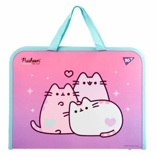 портфель на блискавці з тканинними ручками Pusheen 491986 YES FC Ціна (цена) 194.20грн. | придбати  купити (купить) портфель на блискавці з тканинними ручками Pusheen 491986 YES FC доставка по Украине, купить книгу, детские игрушки, компакт диски 0