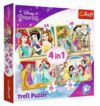 Пазли 4 в 1 Щасливий день Дісней  Принцеси Trefl 34385 Ціна (цена) 223.60грн. | придбати  купити (купить) Пазли 4 в 1 Щасливий день Дісней  Принцеси Trefl 34385 доставка по Украине, купить книгу, детские игрушки, компакт диски 0