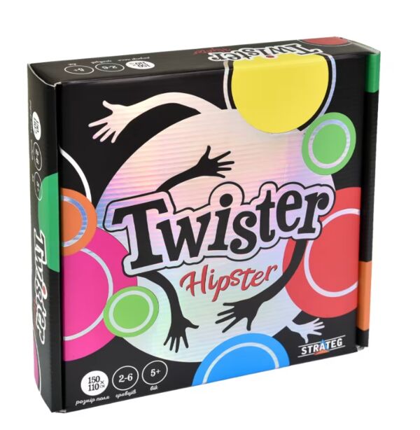 Гра розважальна Twister-hipster  30628 Ціна (цена) 133.10грн. | придбати  купити (купить) Гра розважальна Twister-hipster  30628 доставка по Украине, купить книгу, детские игрушки, компакт диски 0