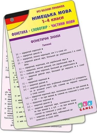 Усі базові правила 1-4 класи Німецька мова Ціна (цена) 11.12грн. | придбати  купити (купить) Усі базові правила 1-4 класи Німецька мова доставка по Украине, купить книгу, детские игрушки, компакт диски 0