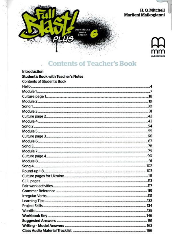 Full Blast Plus 6 клас  teachers book книга для вчителя Ціна (цена) 625.00грн. | придбати  купити (купить) Full Blast Plus 6 клас  teachers book книга для вчителя доставка по Украине, купить книгу, детские игрушки, компакт диски 1