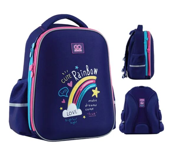 Рюкзак GoPack GO24-165М-1 Education cute rainbow напівкаркасний 38х28х13см Ціна (цена) 1 378.20грн. | придбати  купити (купить) Рюкзак GoPack GO24-165М-1 Education cute rainbow напівкаркасний 38х28х13см доставка по Украине, купить книгу, детские игрушки, компакт диски 0