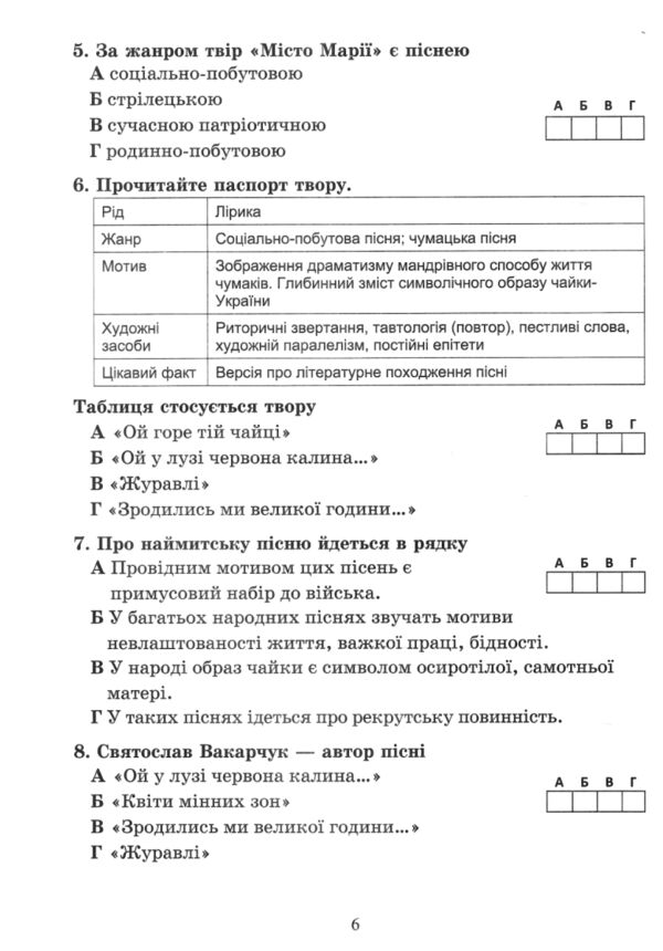 українська література 7 клас контрольне оцінювання Ціна (цена) 59.80грн. | придбати  купити (купить) українська література 7 клас контрольне оцінювання доставка по Украине, купить книгу, детские игрушки, компакт диски 4