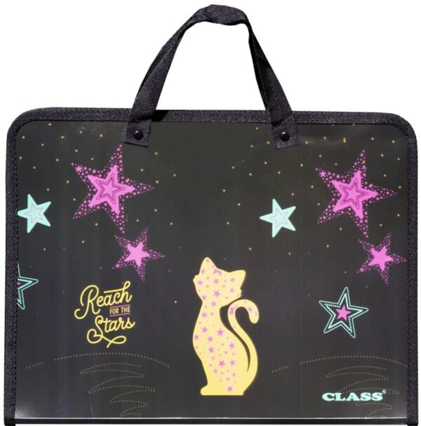 Портфель 5635-24С Star Cat з ручками Class Ціна (цена) 93.90грн. | придбати  купити (купить) Портфель 5635-24С Star Cat з ручками Class доставка по Украине, купить книгу, детские игрушки, компакт диски 0