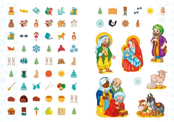 Талант Веселі забавки для дошк Christmas sticker bock Віршики до свят ангел Ціна (цена) 41.20грн. | придбати  купити (купить) Талант Веселі забавки для дошк Christmas sticker bock Віршики до свят ангел доставка по Украине, купить книгу, детские игрушки, компакт диски 4