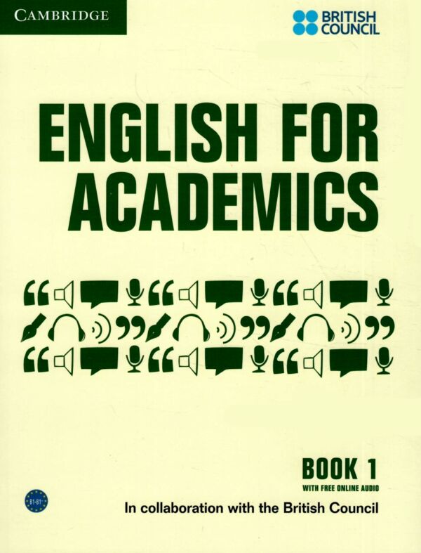 English for Academics Book 1 with Online Audio Ціна (цена) 590.00грн. | придбати  купити (купить) English for Academics Book 1 with Online Audio доставка по Украине, купить книгу, детские игрушки, компакт диски 0