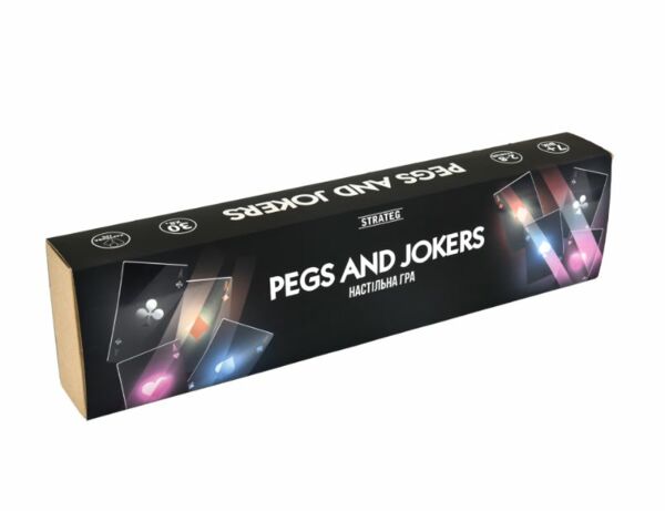 Гра настільна Pegs and Jokers 30348 Ціна (цена) 332.00грн. | придбати  купити (купить) Гра настільна Pegs and Jokers 30348 доставка по Украине, купить книгу, детские игрушки, компакт диски 0