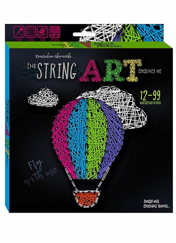 набір для творчості the string art STRA-01-06U    набор стринг арт Ціна (цена) 61.90грн. | придбати  купити (купить) набір для творчості the string art STRA-01-06U    набор стринг арт доставка по Украине, купить книгу, детские игрушки, компакт диски 1