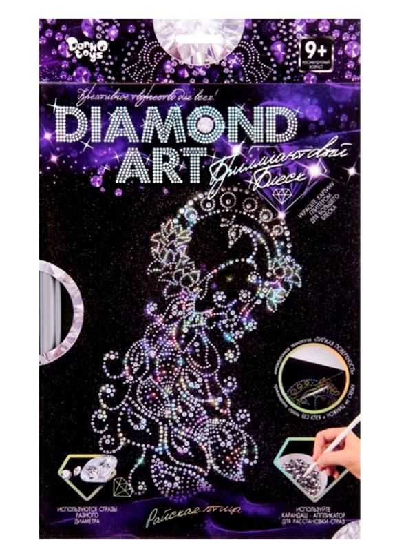 набір для творчості діамантовий блиск diamond art райская птица артикул DAR-01-07   купити Ціна (цена) 117.90грн. | придбати  купити (купить) набір для творчості діамантовий блиск diamond art райская птица артикул DAR-01-07   купити доставка по Украине, купить книгу, детские игрушки, компакт диски 1