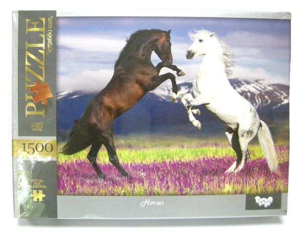 пазли 1500 елементів С1500-04-05 Horses Ціна (цена) 116.90грн. | придбати  купити (купить) пазли 1500 елементів С1500-04-05 Horses доставка по Украине, купить книгу, детские игрушки, компакт диски 1