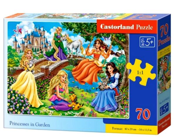 пазли castorland 70 елементів princess in garden070022 Ціна (цена) 160.40грн. | придбати  купити (купить) пазли castorland 70 елементів princess in garden070022 доставка по Украине, купить книгу, детские игрушки, компакт диски 0