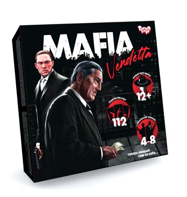 гра настільна мафія Mafia Vendetta MAF-01-01U Ціна (цена) 114.00грн. | придбати  купити (купить) гра настільна мафія Mafia Vendetta MAF-01-01U доставка по Украине, купить книгу, детские игрушки, компакт диски 0