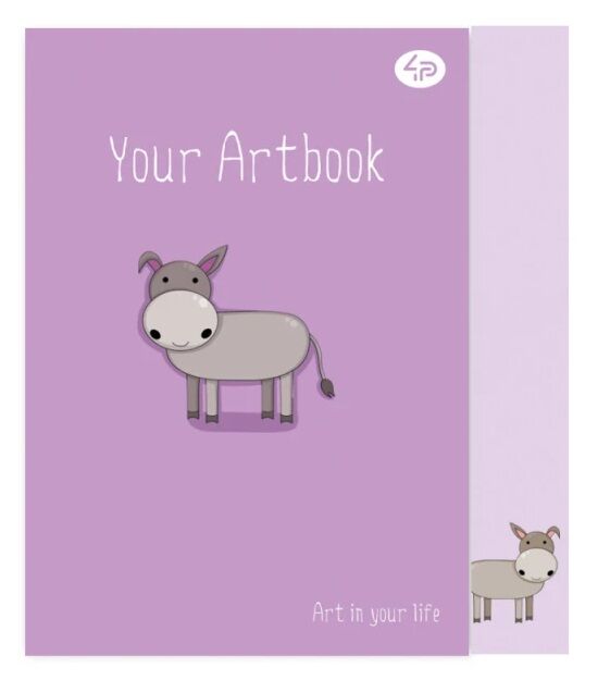 блокнот А6 48аркушів Artbook donkey Ціна (цена) 19.00грн. | придбати  купити (купить) блокнот А6 48аркушів Artbook donkey доставка по Украине, купить книгу, детские игрушки, компакт диски 1