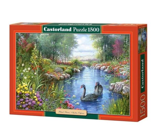 Пазли 1500 елементів  Castorland Black Swans  артикул 151042 Ціна (цена) 228.00грн. | придбати  купити (купить) Пазли 1500 елементів  Castorland Black Swans  артикул 151042 доставка по Украине, купить книгу, детские игрушки, компакт диски 1